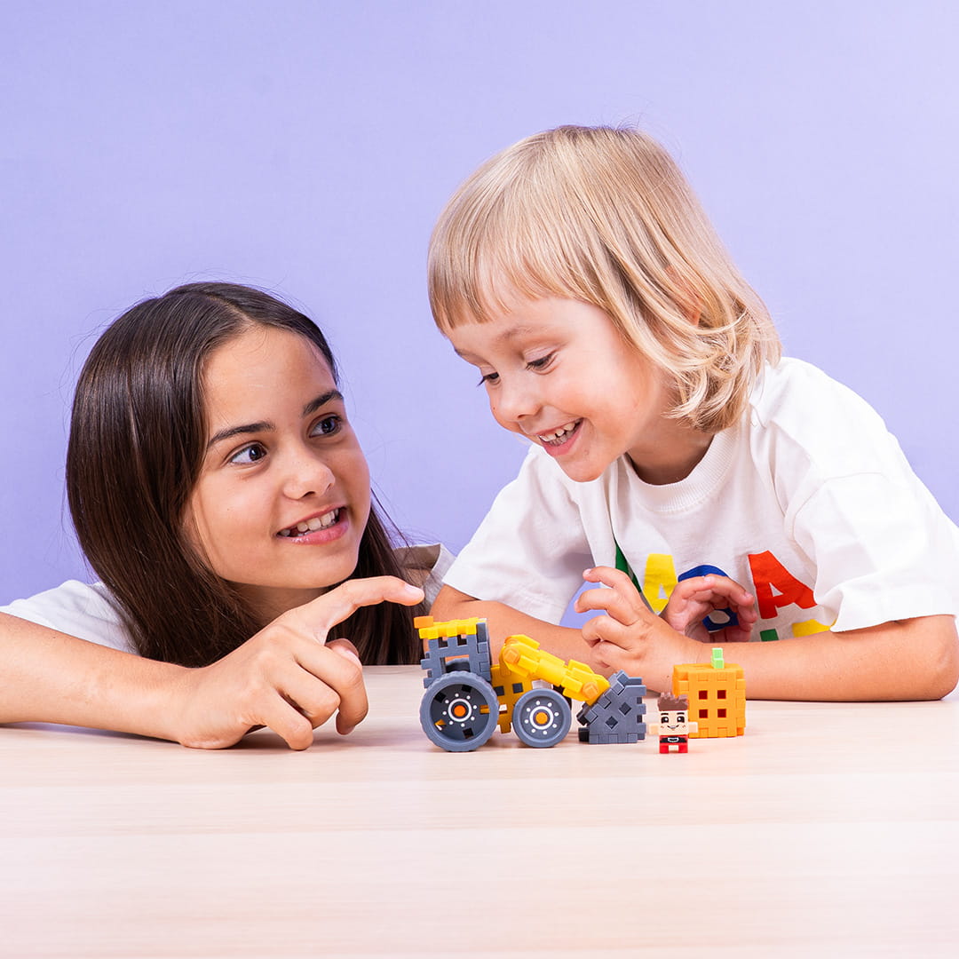 Marioinex - Mini Waffle Farmer Front Loader 50