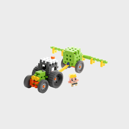 Marioinex - Mini Waffle Farmer Tractor With Sprayer