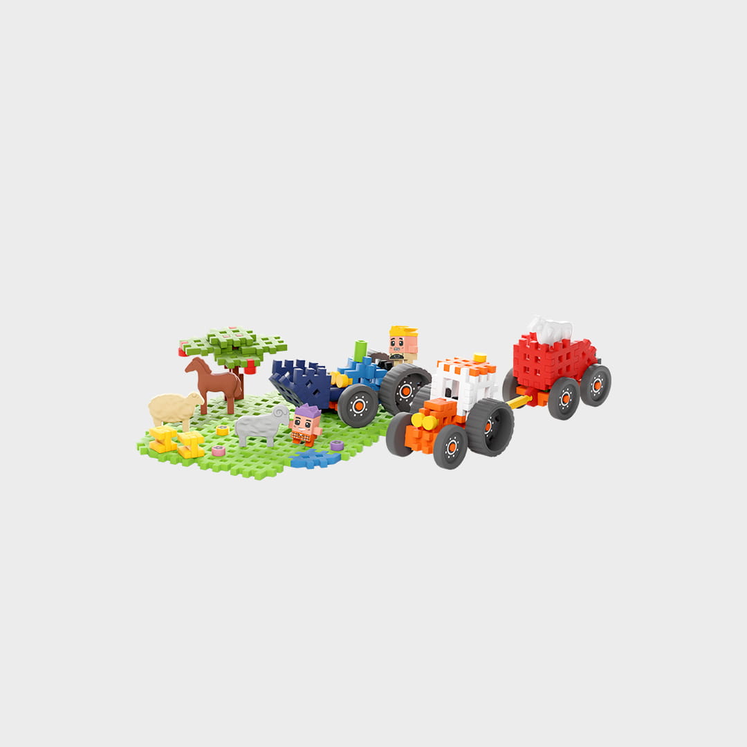 Marioinex - Mini Waffle Farmer Tractors