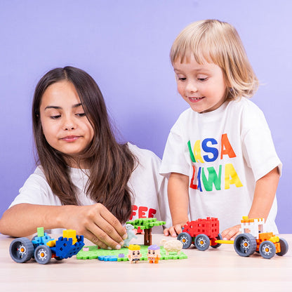 Marioinex - Mini Waffle Farmer Tractors