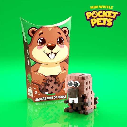 Marioinex - Mini Waffle Pocket Pet - Castor