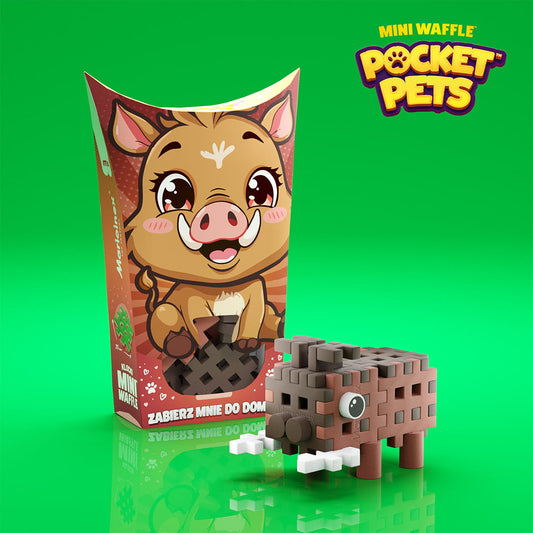 Marioinex - Mini Waffle Pocket Pet - Javali