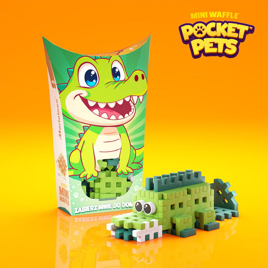 Marioinex - Mini Waffle Pocket Pet - Crocodilo