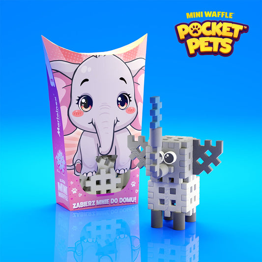 Marioinex - Mini Waffle Pocket Pet - Elefante