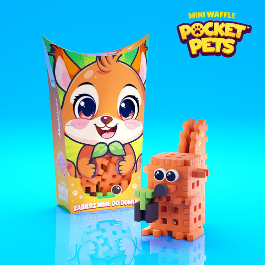Marioinex - Mini Waffle Pocket Pet - Esquilo
