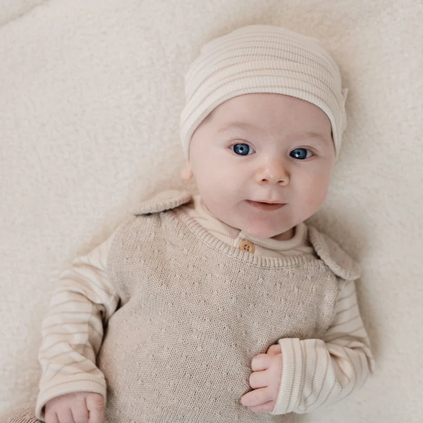 Macacão Soft Bege Melee | Little Dutch