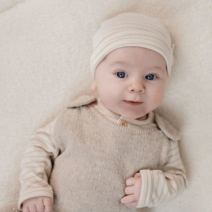 Macacão Soft Bege Melee | Little Dutch