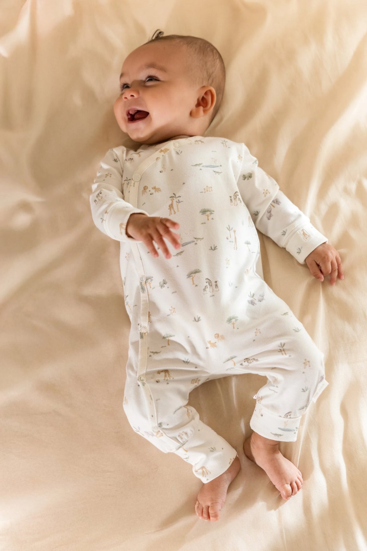 Babygrow - Safari Friends Creme