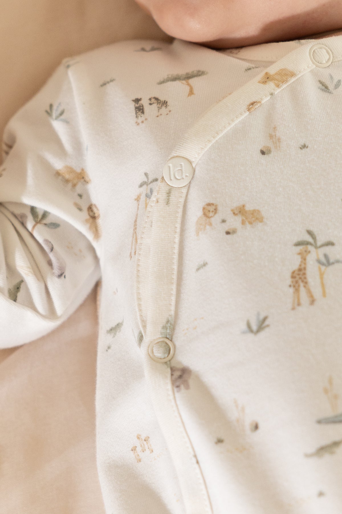 Babygrow - Safari Friends Creme