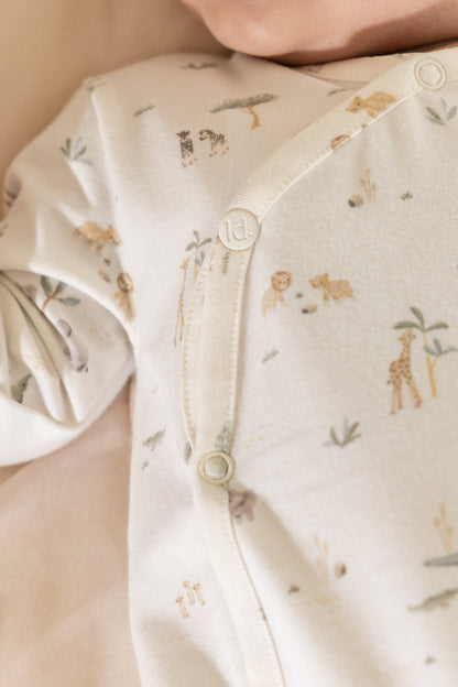 Babygrow - Safari Friends Creme