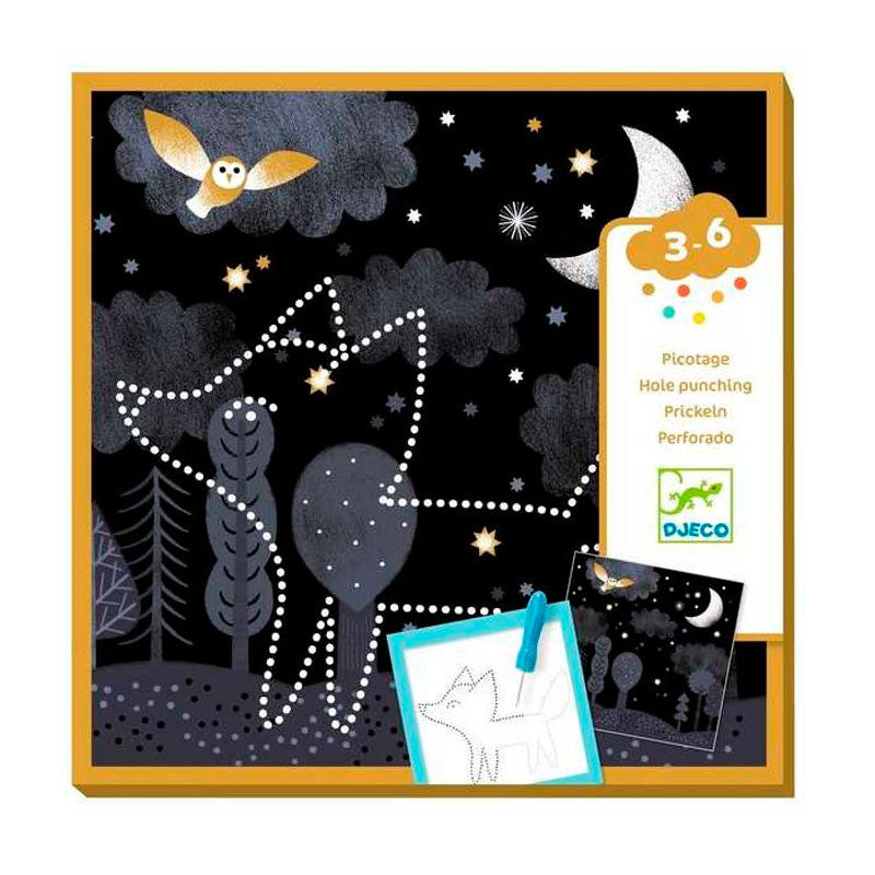 Atividade de Picotagem - Revela a Imagem | Djeco