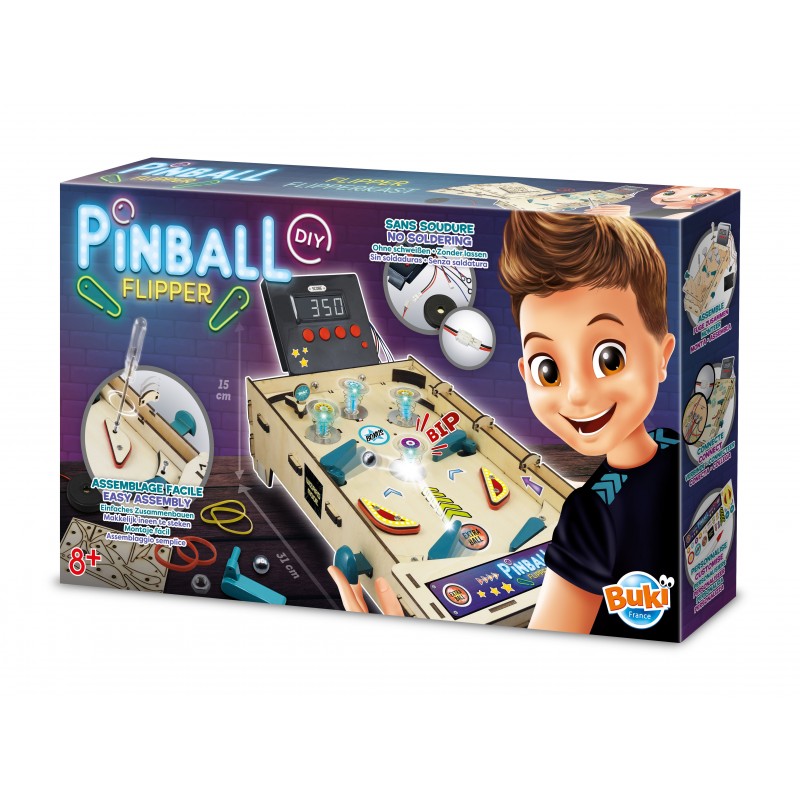 Buki - Pinball para construção com luz e som
