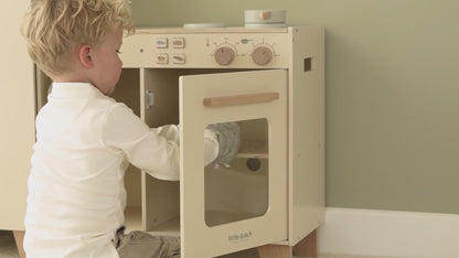 Cozinha de madeira Creme - Little Dutch