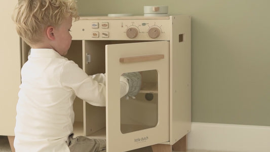 Cozinha de madeira Creme - Little Dutch