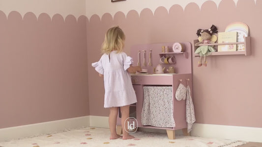 Cozinha de madeira Rosa - Little Dutch