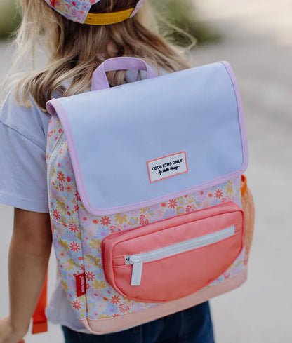Mochila Pré-Escolar - Retro Flowers | Hello Hossy