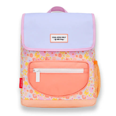 Mochila Pré-Escolar - Retro Flowers | Hello Hossy