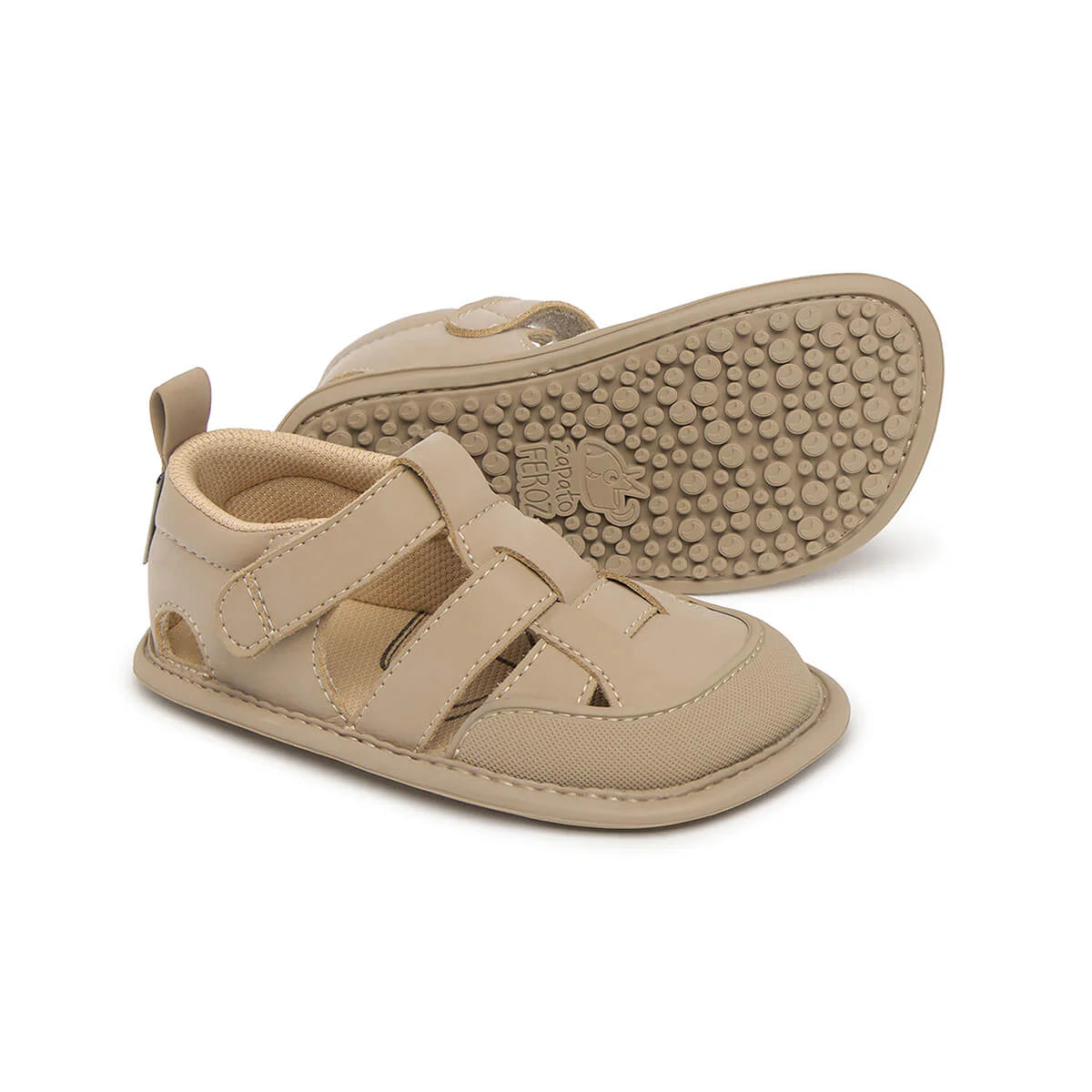 Denia Rocker SS25 - Pedra | Microfibra Nobuck