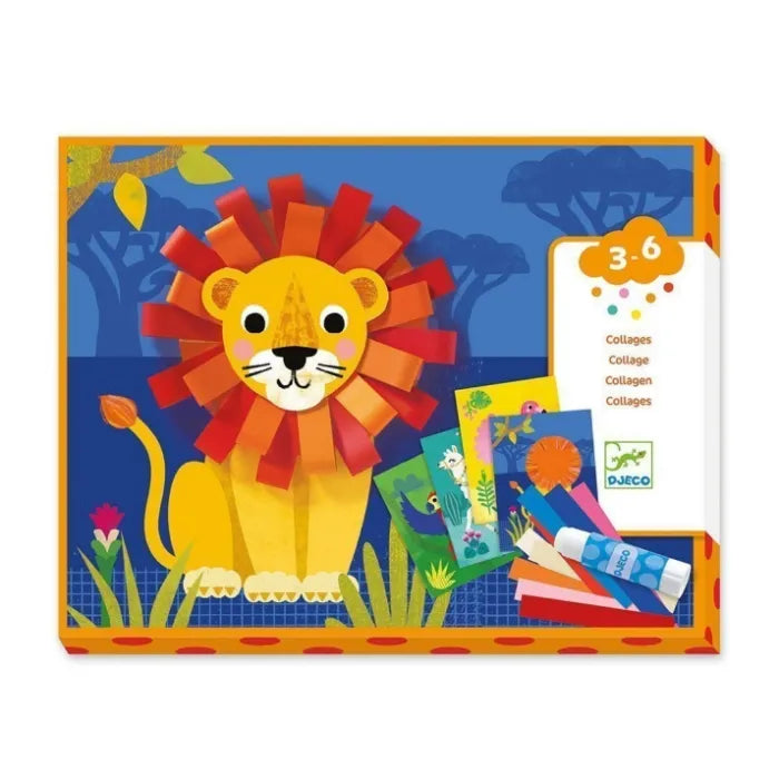 Pequenos Loops - Atividade de Colagem | Djeco