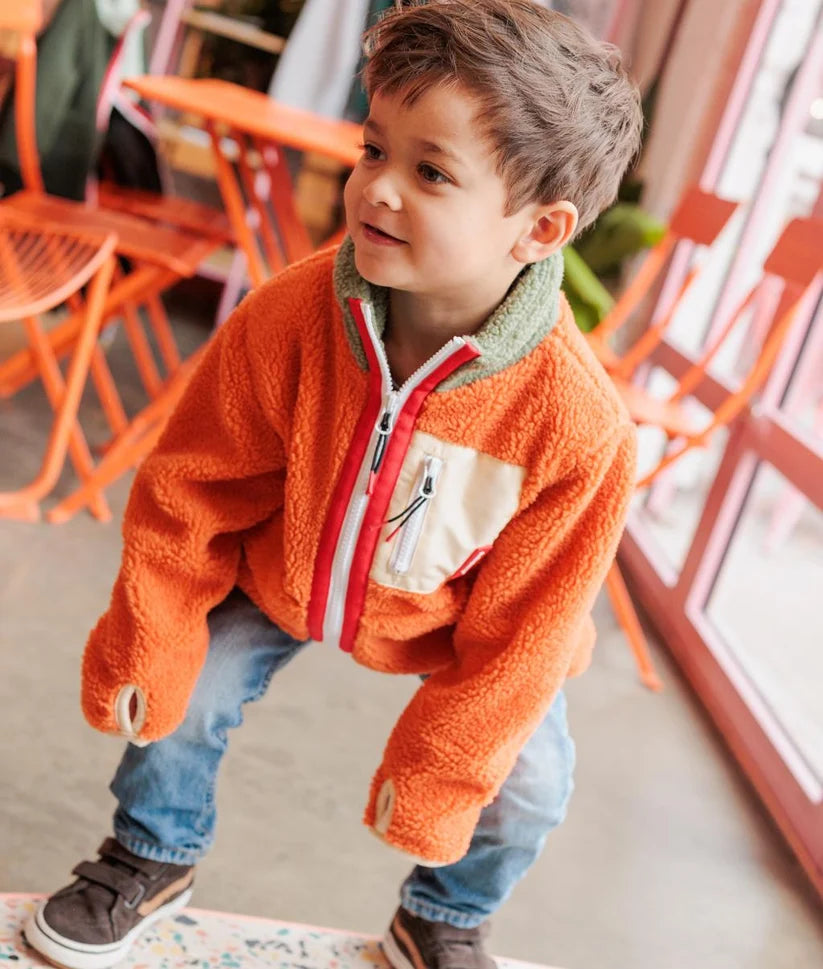Casaco Polar Autumn Leaf | Hello Hossy