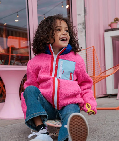 Casaco Polar Fuchsia | Hello Hossy.