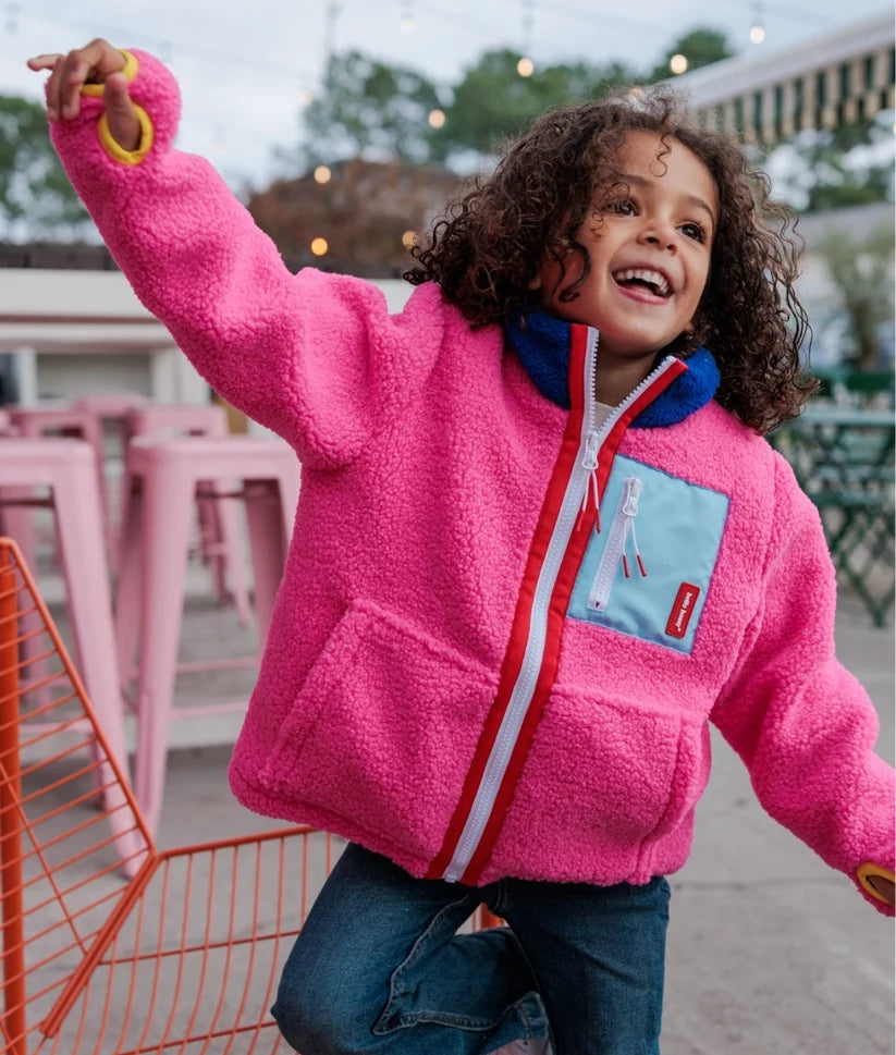 Casaco Polar Fuchsia | Hello Hossy.