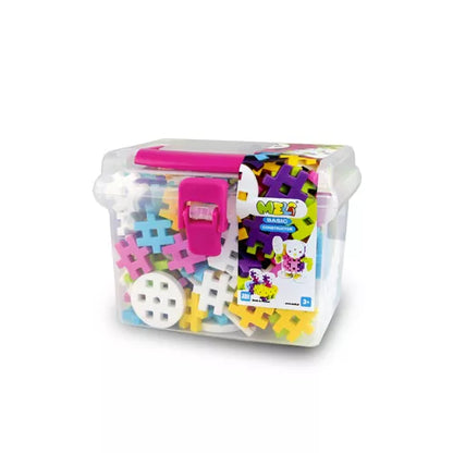 Blocos Meli - Basic Construtor Travel Box Pastel - 250 Peças