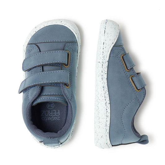 Ténis Moraira Rocker AW25 - Azul Denim | Microfibra Nobuck
