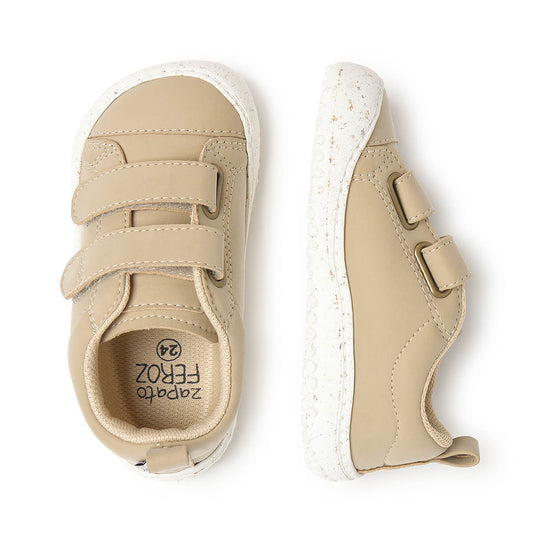 Ténis Moraira Rocker AW25 - Pedra | Microfibra Nobuck