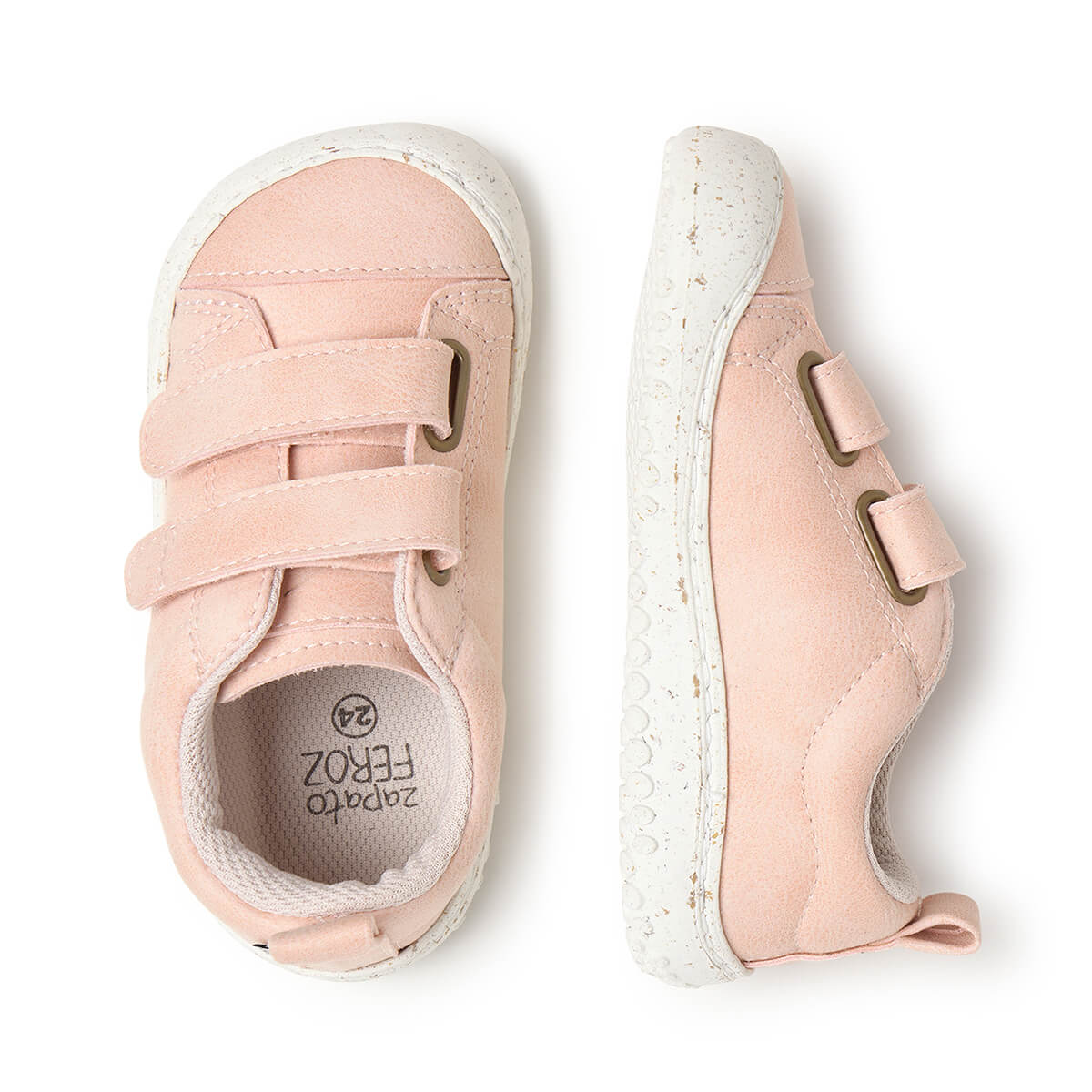 Ténis Moraira Rocker AW25 - Rosa Claro | Microfibra Camurça