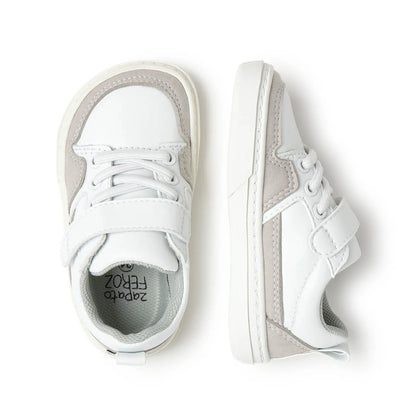 Ténis Cheste Rocker AW25 - Branco e Cinza | Microfibra