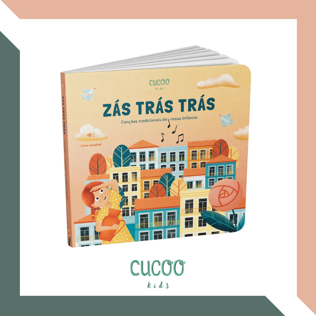 Livro Musical - Zás Trás | Cucoo Kids