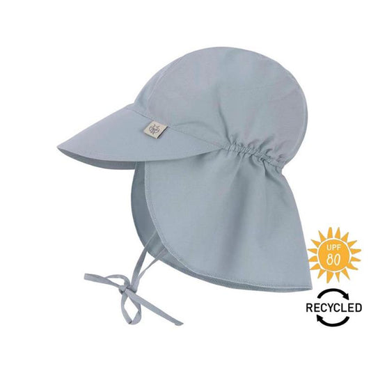 Chapéu de sol com aba - Azul Claro.