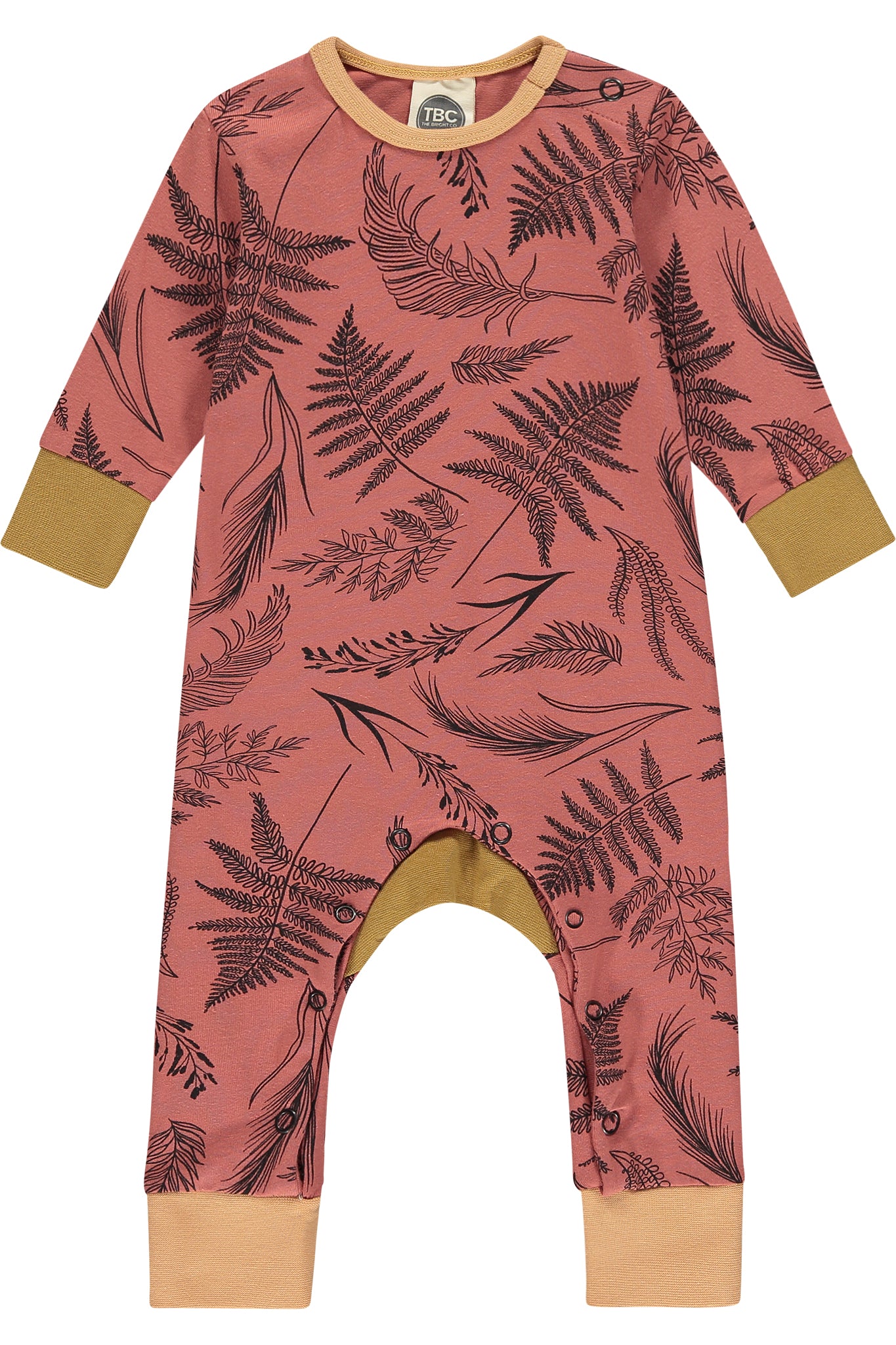 Babygrow folhas.