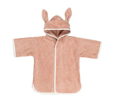 Poncho Robe Bunny Old Rose.