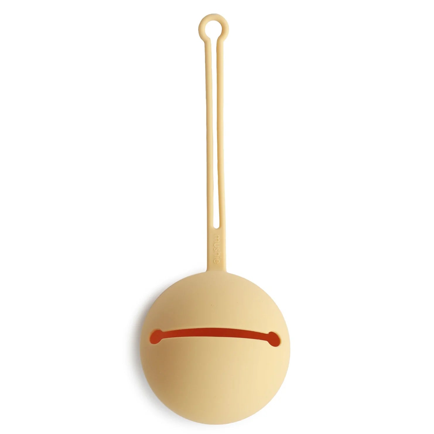 Caixa chupetas silicone (Amarelo).