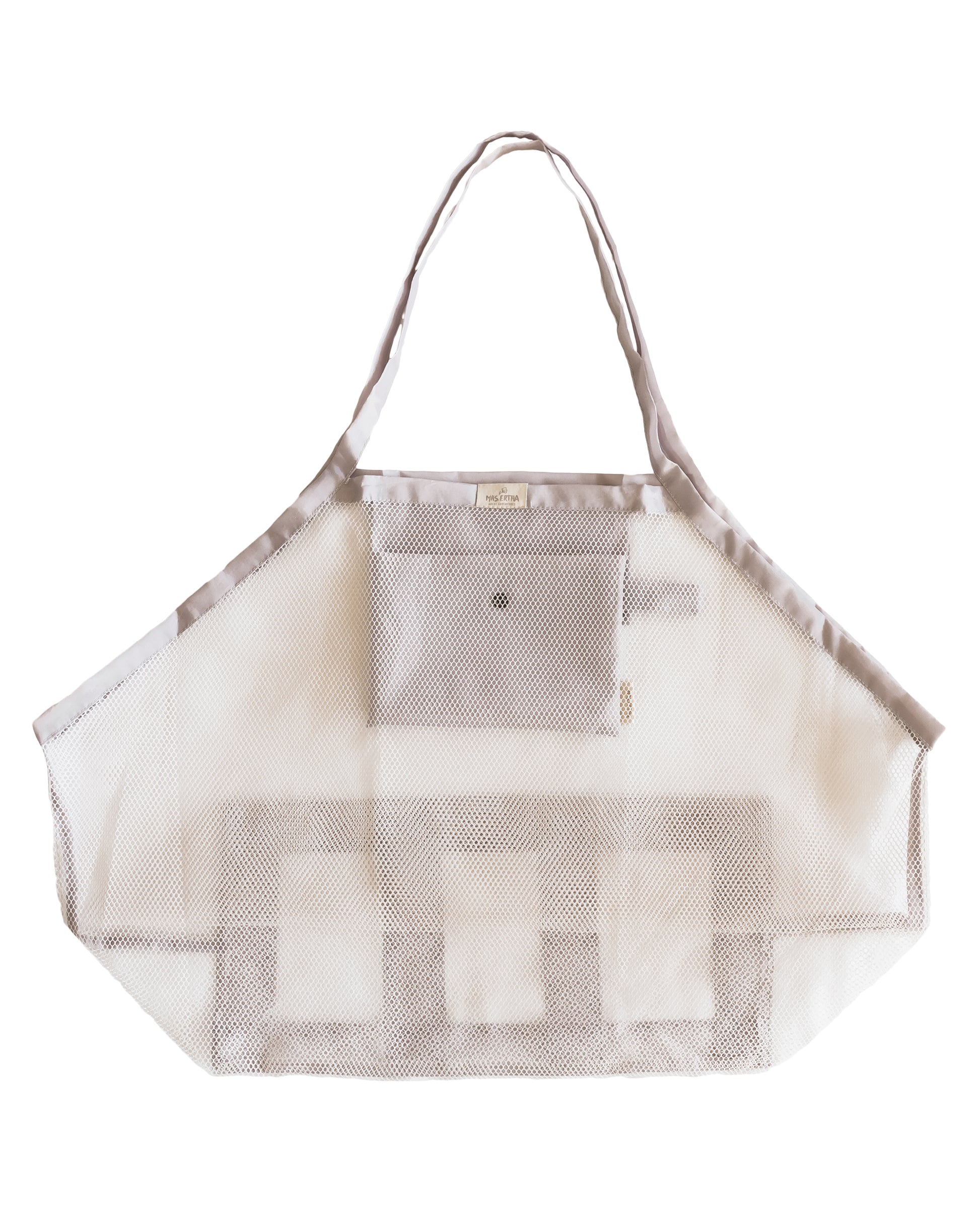 Bolsa de Praia Meshies XL - Ivory.