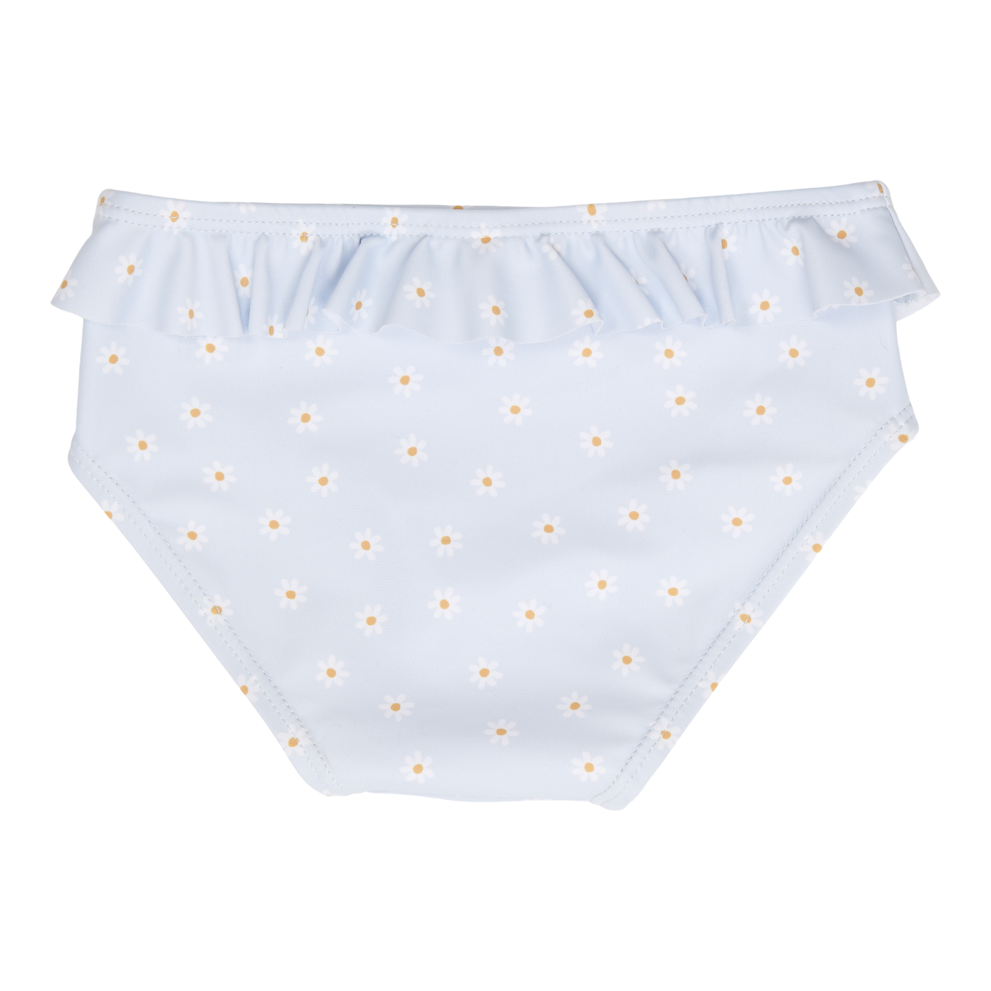 Cuecas de Banho com Folhos - Daisies Blue.