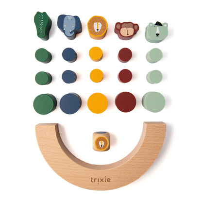 Jogo de equilíbrio em madeira Trixie.