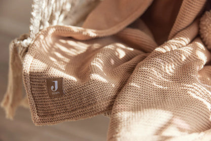 Manta Dupla Face Biscuit 75x100.