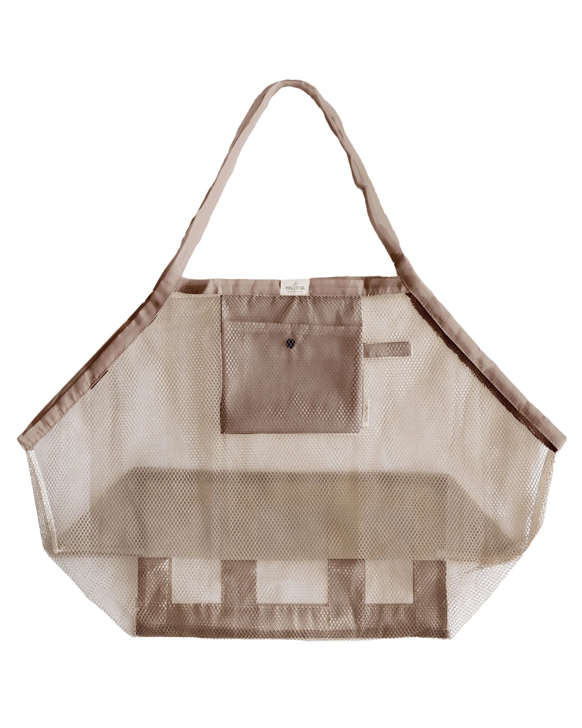 Bolsa de Praia Meshies XL - Taupe.