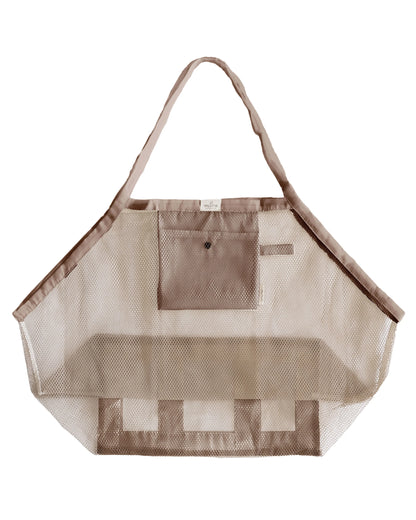 Bolsa de Praia Meshies XL - Taupe.