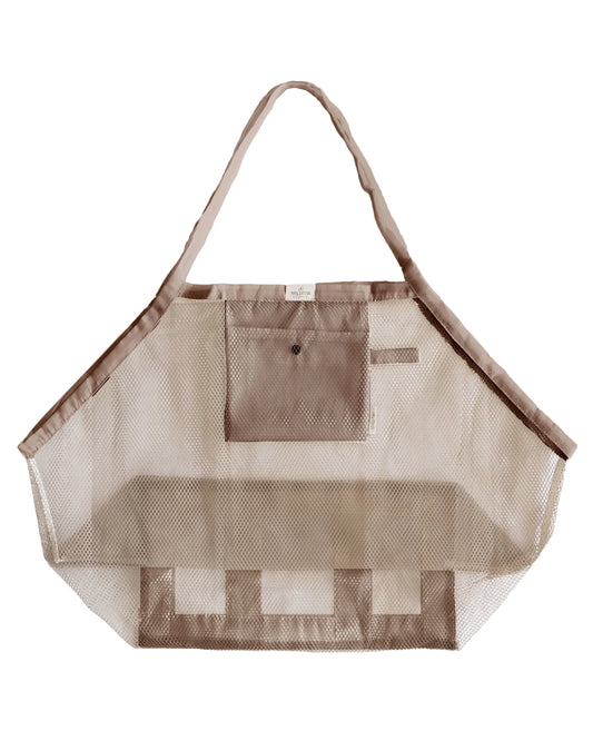 Bolsa de Praia Meshies XL - Taupe.